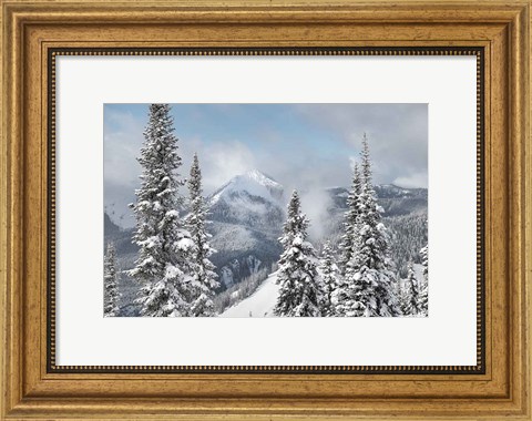 Framed North Cascades in Winter I Print