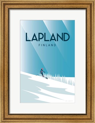 Framed Lapland Print