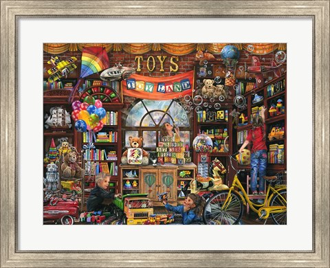 Framed Toyland Print