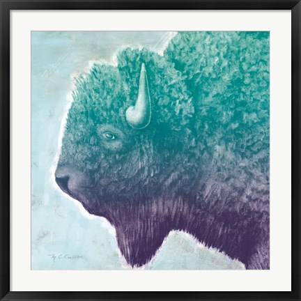 Framed Buffalo Blues Print
