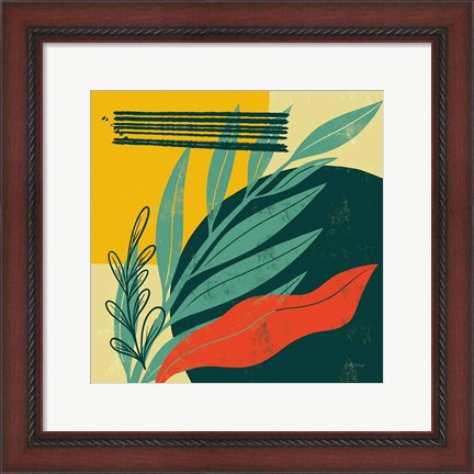 Framed Mid Century Modern IV Print