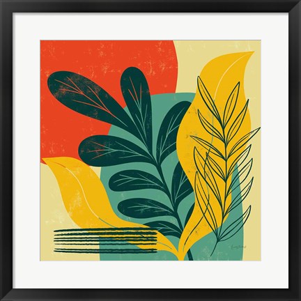 Framed Mid Century Modern III Print