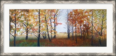 Framed Autumn Walk Print