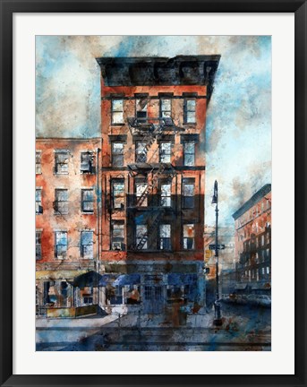 Framed Hudson &amp; Perry Street Print