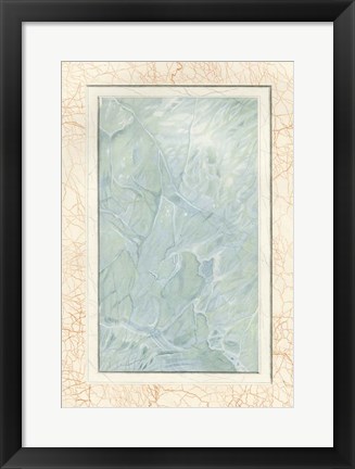 Framed Marble Varieties IX Print