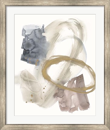 Framed Golden Ring II Print