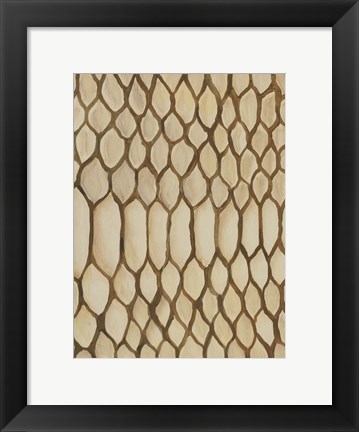 Framed Of the Wild Patterns II Print