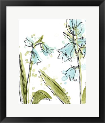 Framed Spring Contours IV Print