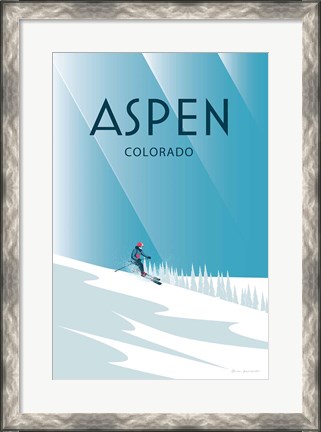 Framed Aspen Print