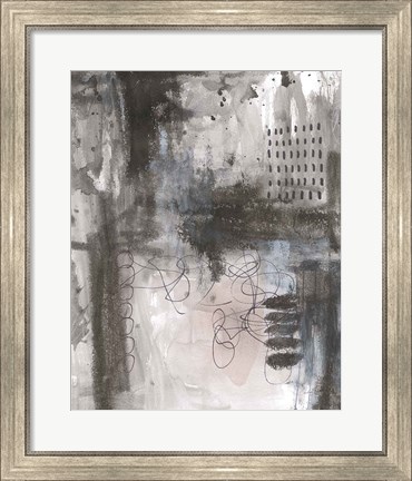 Framed Gray Matter II Print