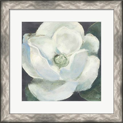 Framed Magnolia II Sage Print