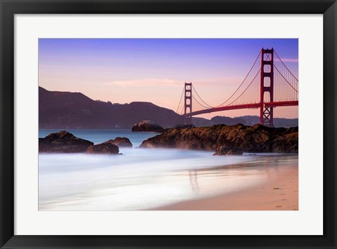 Framed Bridge Print