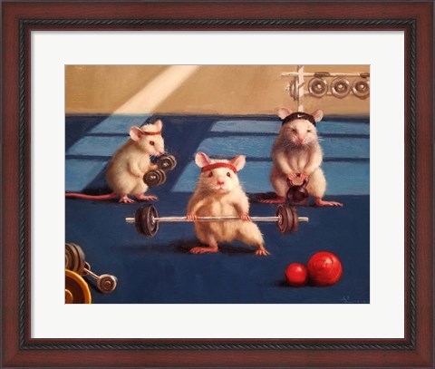 Framed Gym Rats Print