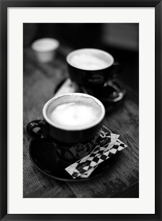 Framed Paris Cafe No. 22 Print