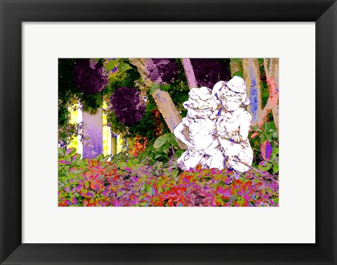 Framed Garden III Print
