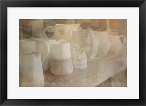 Framed Neutral Vessels Print