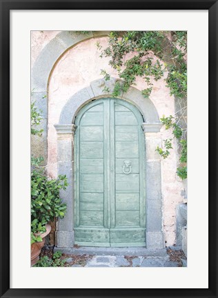 Framed Venice Doorway Light Print