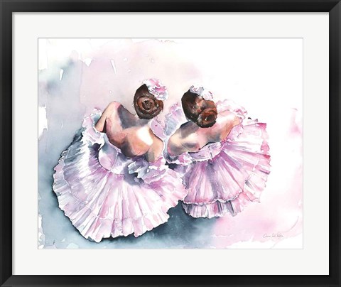 Framed Ballet III Print