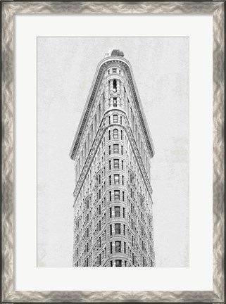 Framed Flatiron Building NYC Print