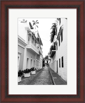 Framed Viejo San Juan II Print
