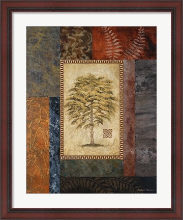 Framed Eucalyptus Tree II Print
