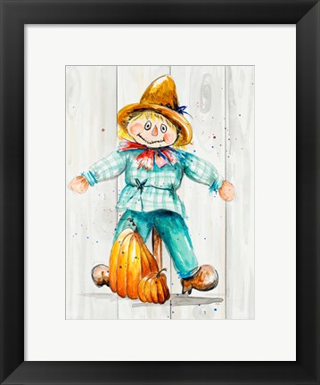 Framed Scarecrow Print
