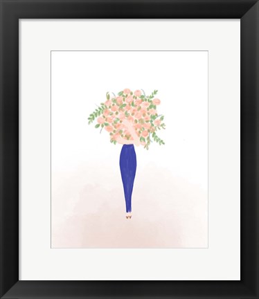 Framed Flower Gal Print