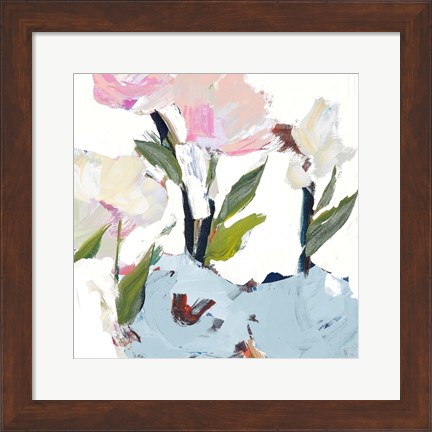 Framed Blossoms I Print