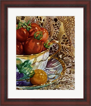 Framed Tomato Party Print