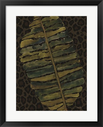 Framed Banana Leaf Print