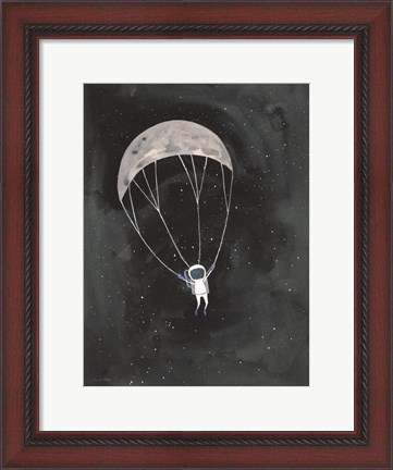 Framed Parachute Moon Print