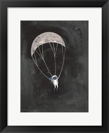 Framed Parachute Moon Print