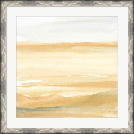 Framed Ochre Sands II Print