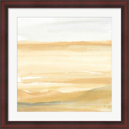 Framed Ochre Sands II Print