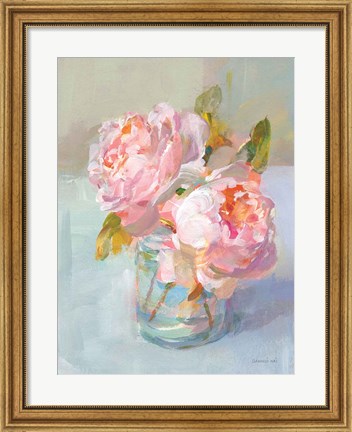 Framed Sweet Roses II Print
