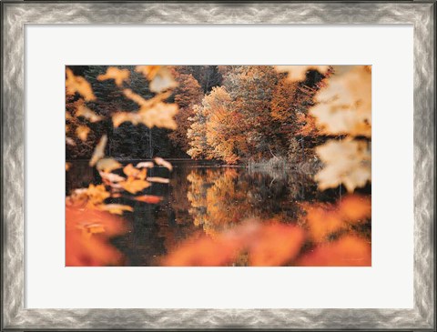 Framed Autumn Reflections Print