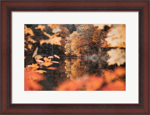 Framed Autumn Reflections Print