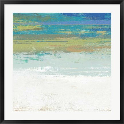 Framed Beach Wash No. 2 Print