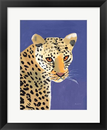 Framed Colorful Cheetah Print