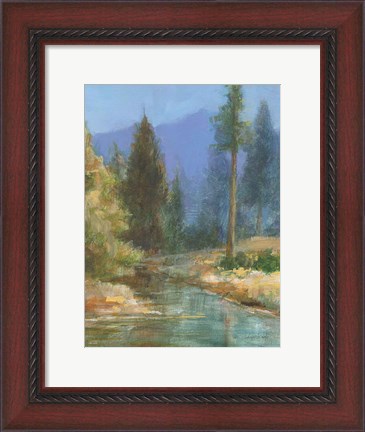 Framed Western Pines Print