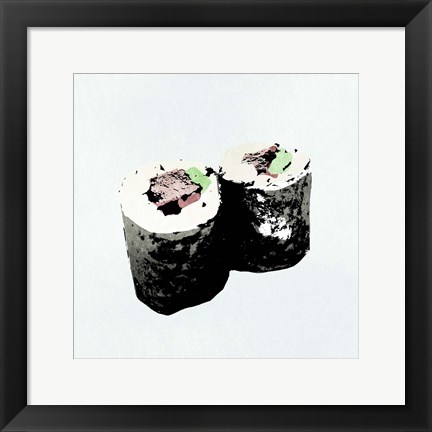 Framed Sushi Style III Print