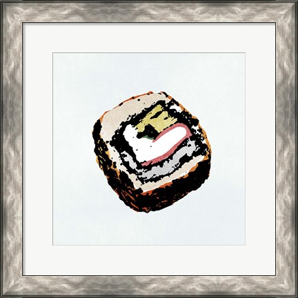 Framed Sushi Style IV Print