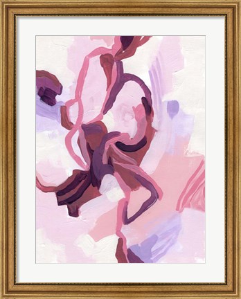 Framed Gardenia Abstract I Print