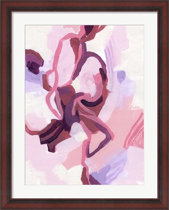 Framed Gardenia Abstract I Print