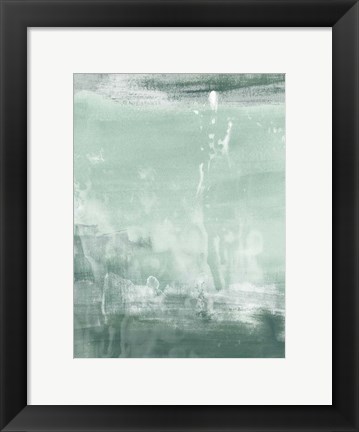 Framed Coastal Patina I Print