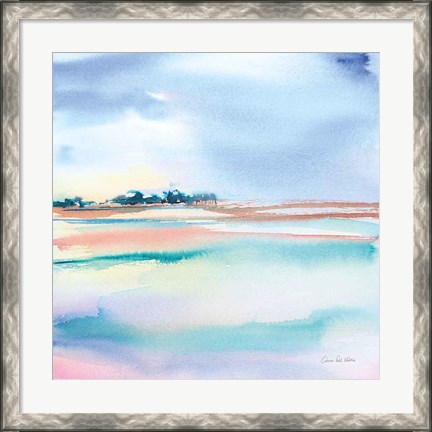 Framed Water and Sand Print