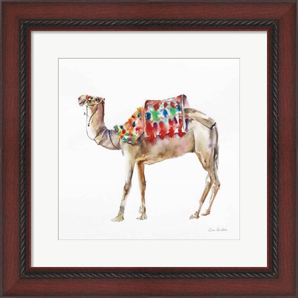 Framed Desert Camel II Print