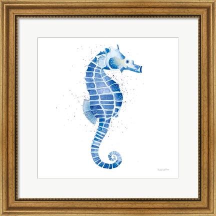 Framed Seahorse Print