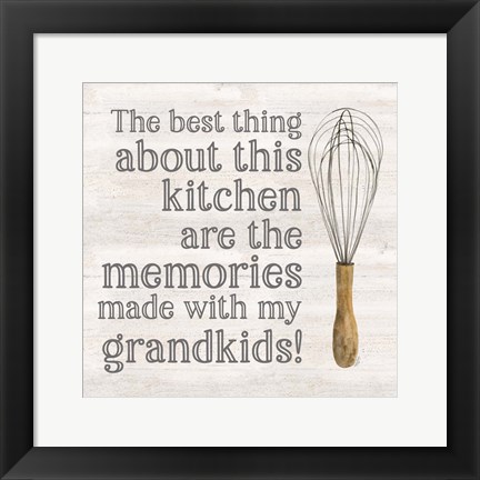 Framed Grandparent Life VII-Memories Print