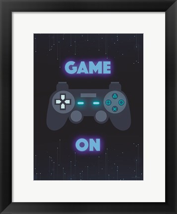 Framed Game On Print
